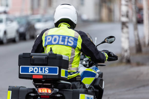 istock Swedish Motorcycle Police Officer 1148364175