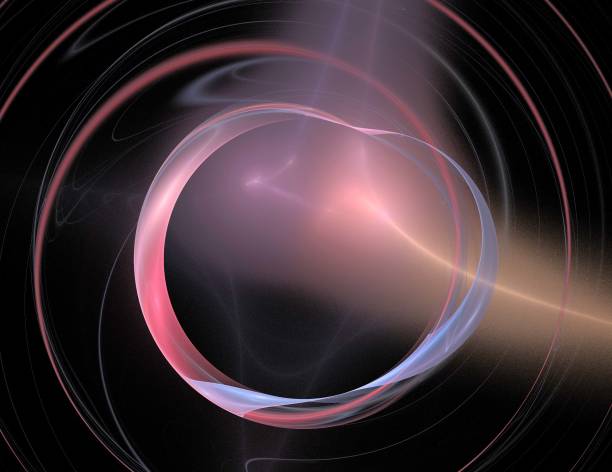 istock image of one Digital Fractal on Black Color 1148365857