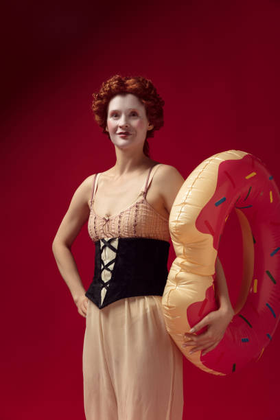 istock Medieval young woman as a duchess 1148368608