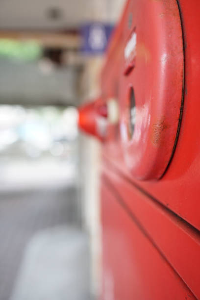 istock Alarm bells and warning lights for avoiding fire. vertical photo 1148372143