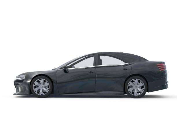 istock Unbranded Futuristic Car 1148377493