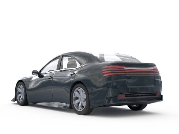istock Unbranded Futuristic Car 1148377495