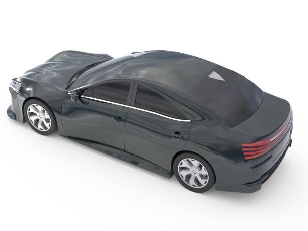 istock Unbranded Futuristic Car 1148377499
