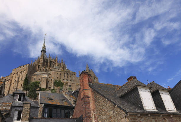 istock Roofs of Mont Saint Michel Monastery 1148381391