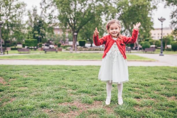 istock Little girl in the park 1148381463