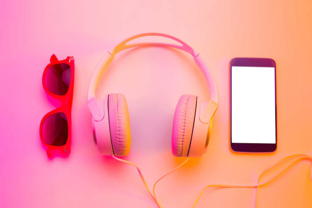istock Summer - smartphone, headphones and sunglasses 1148381602