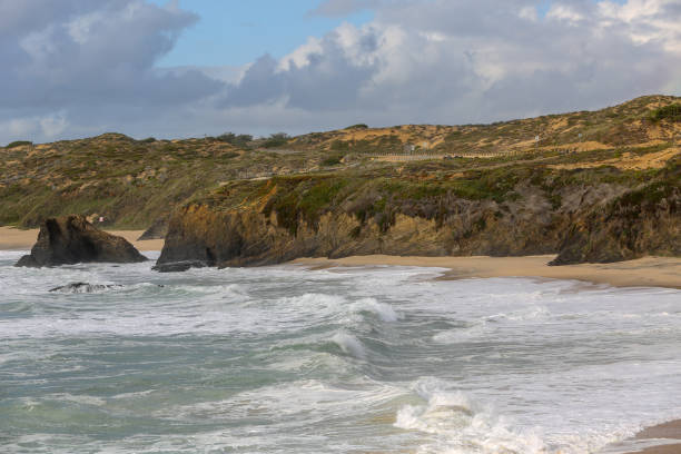 istock Almograve beach in Longueira 1148385576