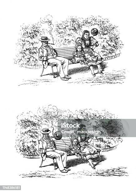 Dangerous Habits Stock Illustration - Download Image Now - 1886, 19th Century, 2019