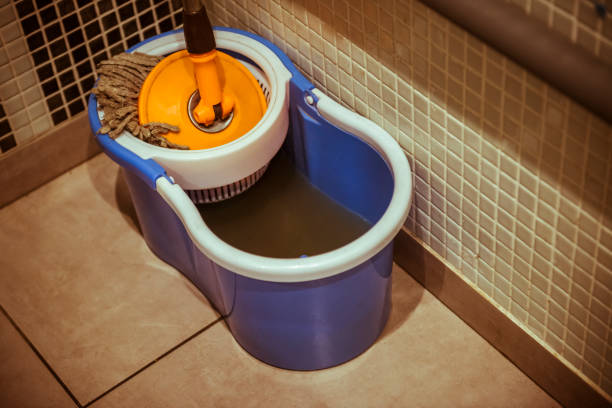 istock scrubber and bucket with dirty water 1148392230