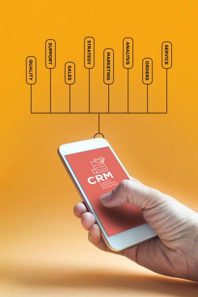 istock CRM - Customer Relationship Managament - icon with keywords 1148392304