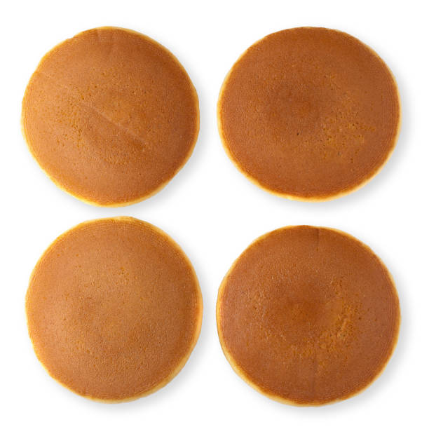 istock Homemade pancakes isolated on a white background. 1148397578