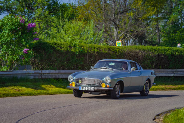 Volvo P1800 E swedish oldtimer car - fotografia de stock