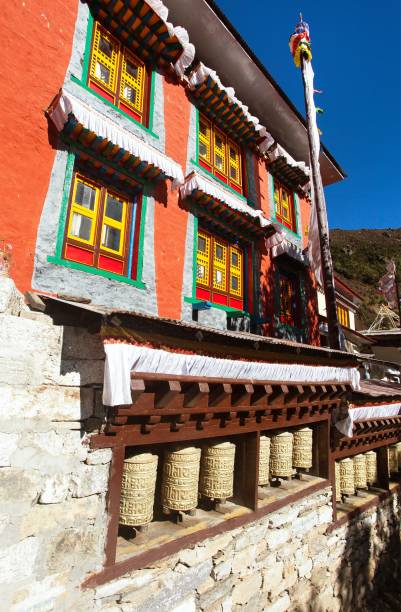 istock Monastery in Namche bazar village, Nepal 1148402772