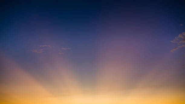istock Rays of light shine in water, dramatic sunset 1148405586