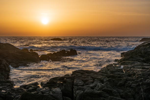 istock Sunset in Oia - Galicia 1148409879