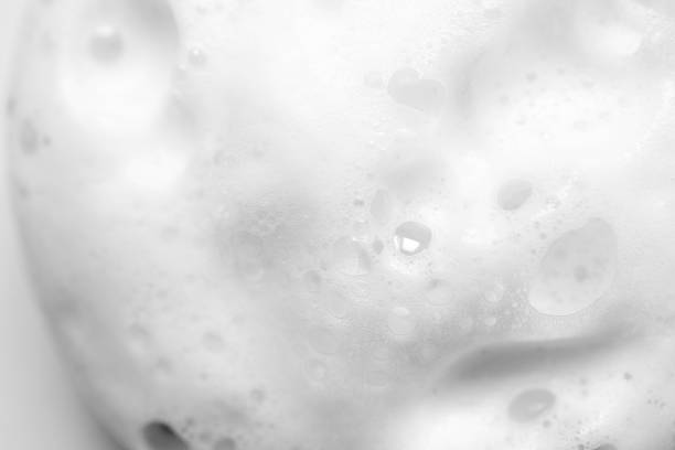 istock Foam soap abstract background with selective focus. Close up, macro 1148412951