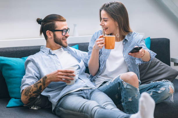 istock Couple watching tv 1148415158