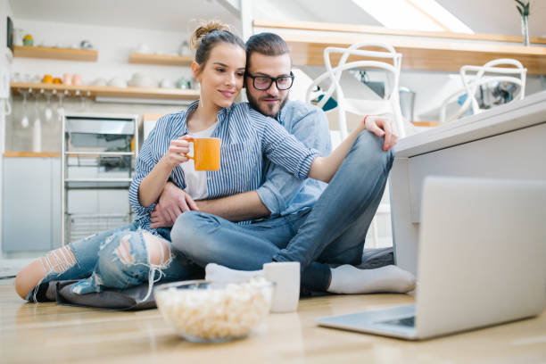istock Couple watching movie 1148415196
