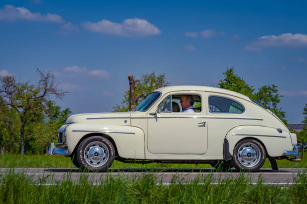 Volvo 544 swedish oldtimer car - fotografia de stock