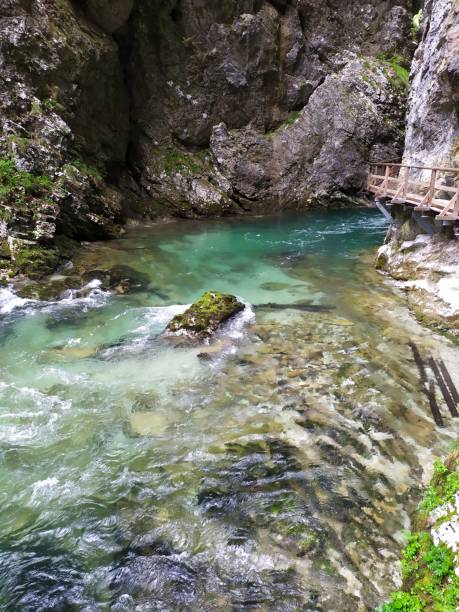 istock Vintgar Gorge in Julian Alps 1148425679