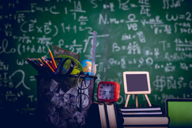 istock Educational equipment, boards and books Education concept With copy space 1148433530
