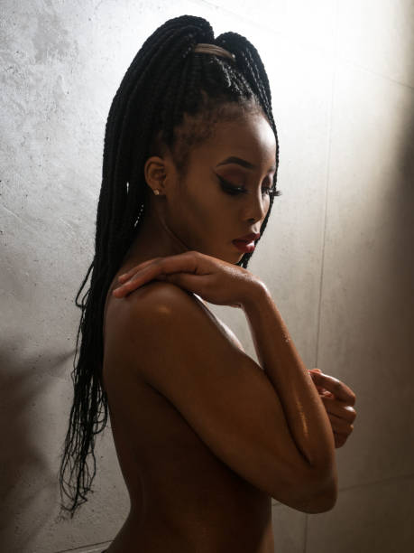 istock African Woman In Bathroom 1148433807