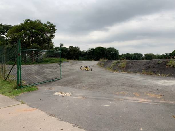 istock Solitary park entrance 1148457873