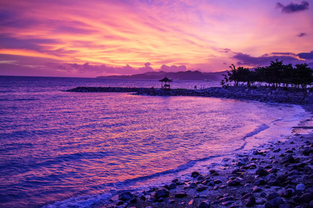 istock beautiful sunset on the sea 1148459156