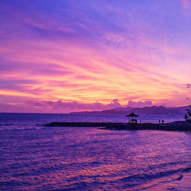 istock beautiful sunset on the sea 1148459160