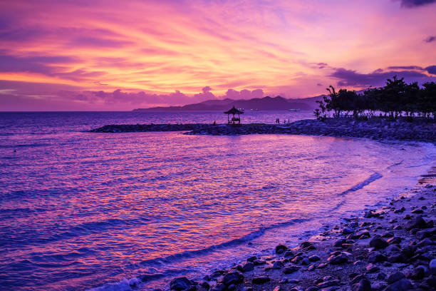 istock beautiful sunset on the sea 1148459163