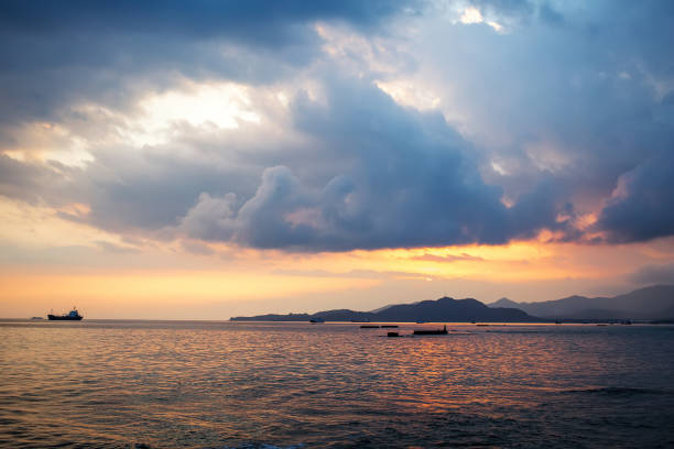 istock beautiful sunset on the sea 1148459168