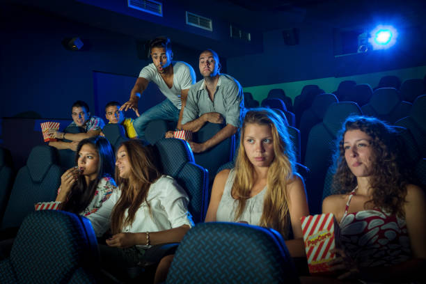 istock Teens in a cinema 1148460476