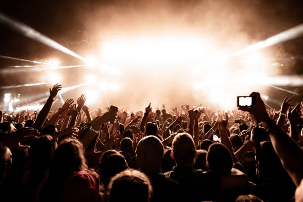 istock Music festival at night! 1148473552