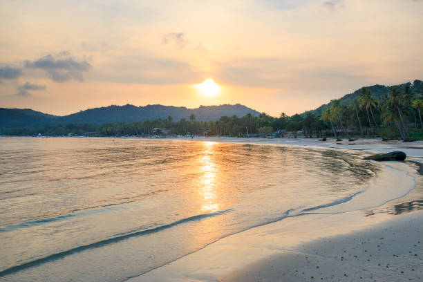 istock Picturesque sunset on Sao beach, Phu Quoc 1148491729