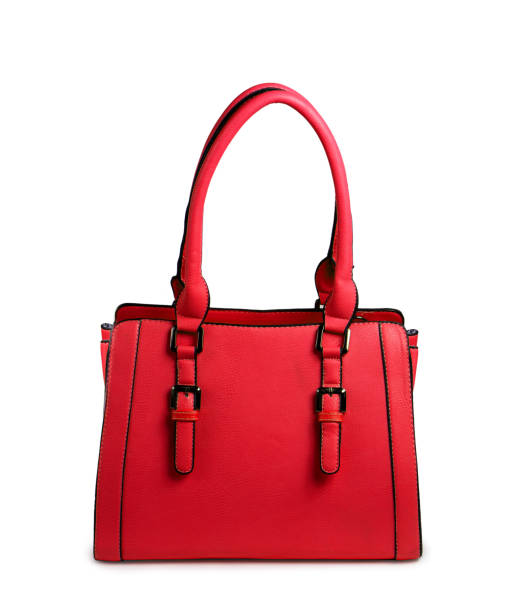 istock Female leather bag isolated on white background. 1148497243