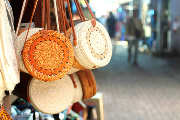 istock Balinese Rattan Bags 1148498247