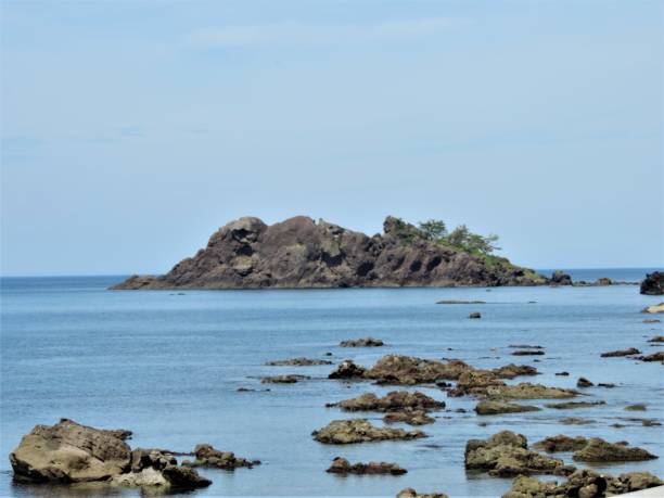 istock Noto peninsula, Ishikawa. The reefs around small island 1148501021