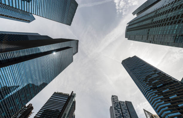 istock Singapore Skyscrapers, financial district 1148501298