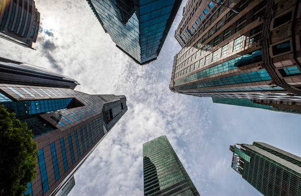 istock Singapore Skyscrapers, financial district 1148501739