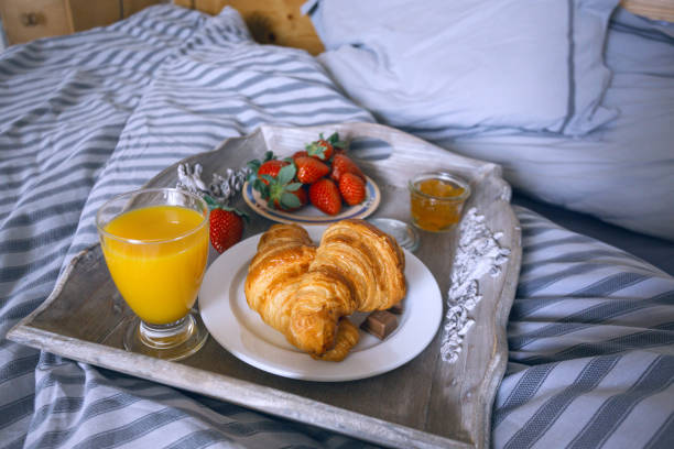 istock delicious French breakfast with a view 1148513583