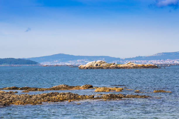 istock Rocky islet in Arousa bay 1148516974