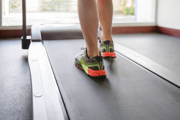istock Treadmill workout to lose weight 1148520734