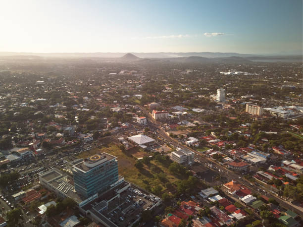 istock Car traffic in Managua city 1148524677