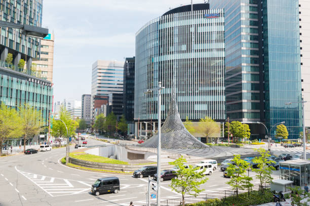 nagoya station ist das transportzentrum - non urban scene fotos stock-fotos und bilder