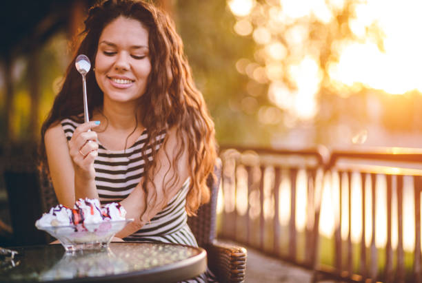 istock Eating banana split by the river 1148531615