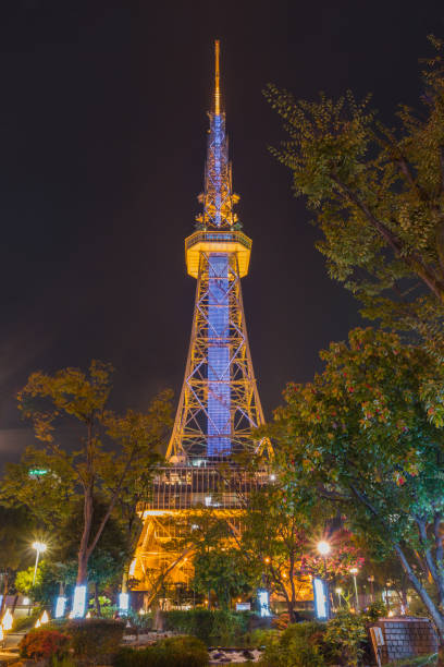 NAGOYA - NOVEMBER 22: Sakae District NOVEMBER 22, 2015 in Nagoya, JP. The district is the commercial center of the city Nagoya TV Tower.