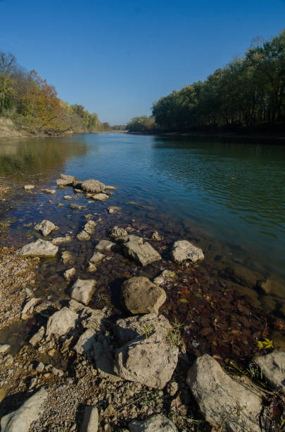 istock Castlewood SP - Meramec River & Rocks Vertical 1148537358