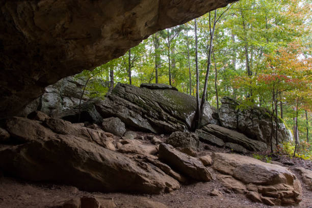 istock Petit Jean SP - Rock House Cave 1148537466