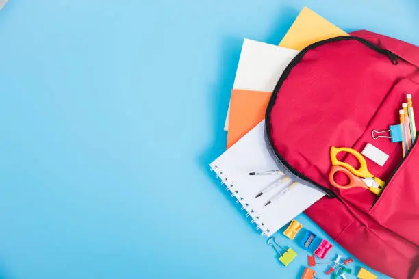 Photo of bag backpack for education children