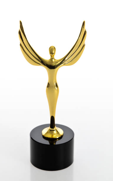 istock Gold award on white background 1148538374